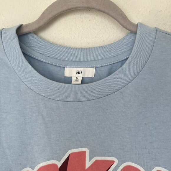 Bp Make a Stand Graphic Tee T-shirt SMALL Blue Short Sleeve - Picture 4 of 9